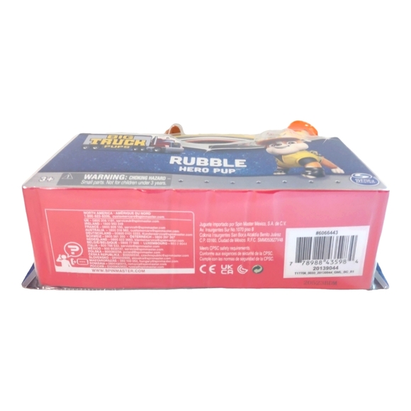 Paw Patrol Big Truck Pups Rubble Hero Pup Toy Collectible - Picture 6 of 8